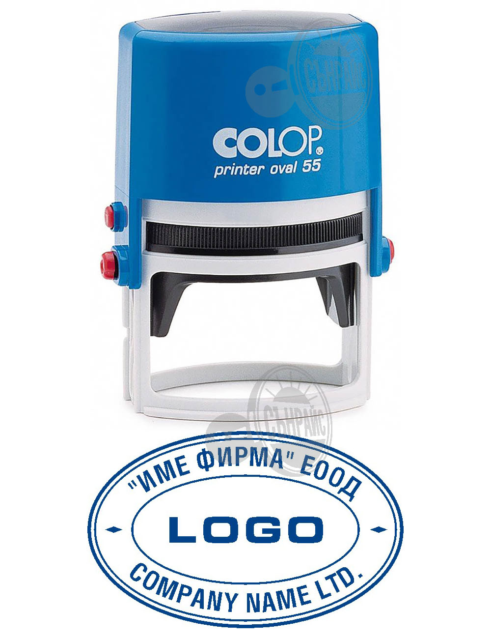овален печат COLOP-Printer-Oval-50